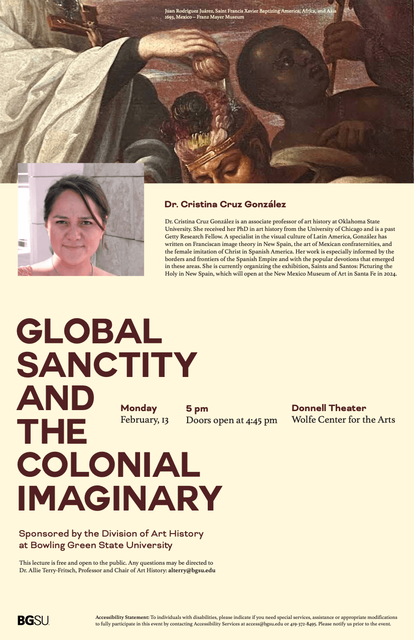 Global Sanctity and the Colonial Imaginary with Cristina Cruz González