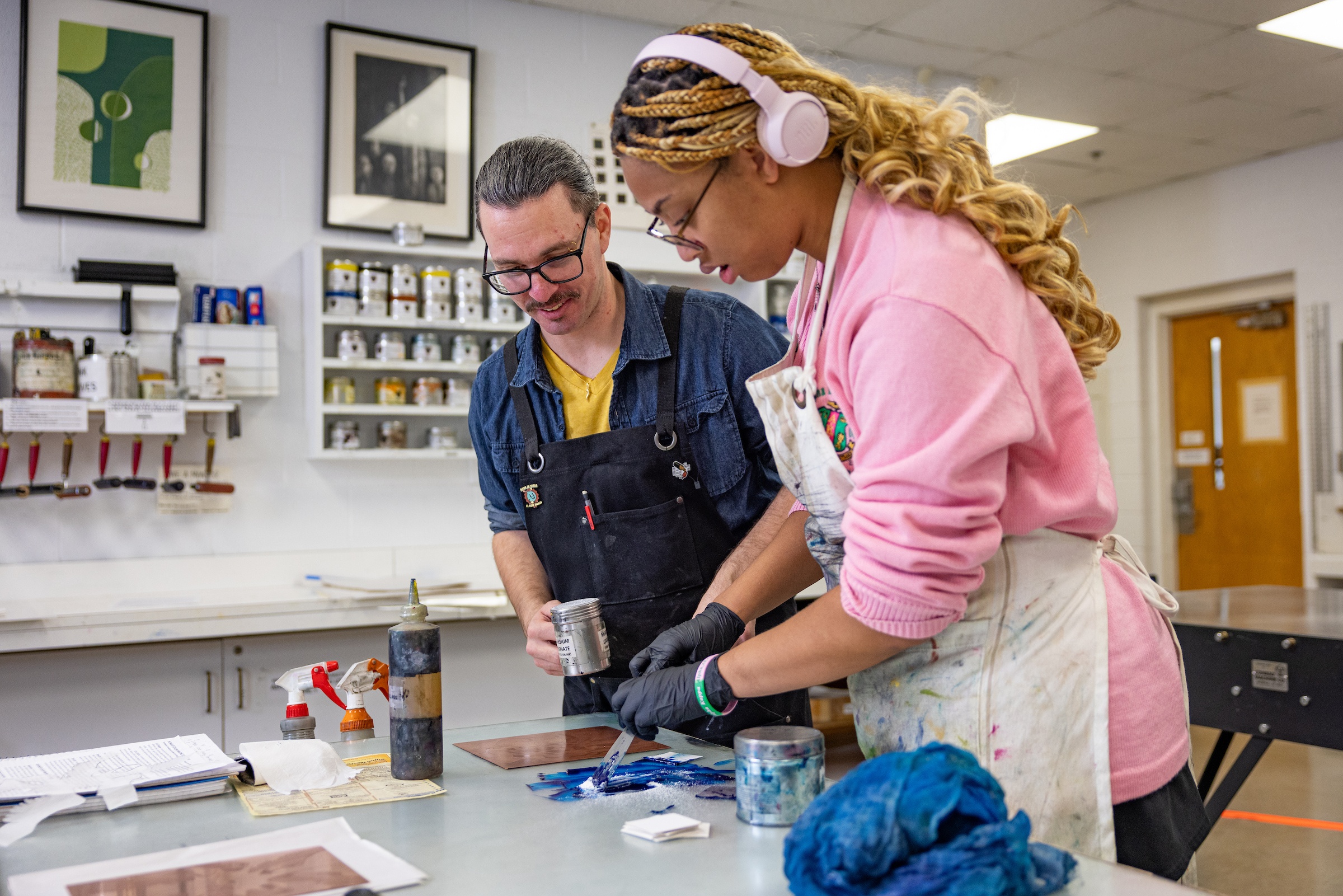 School of Art - Print Making 10-15-2025