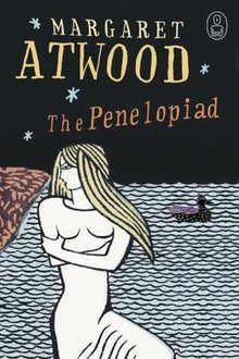 Poster for The Penelopiad containing a stylized woman on an ocean background