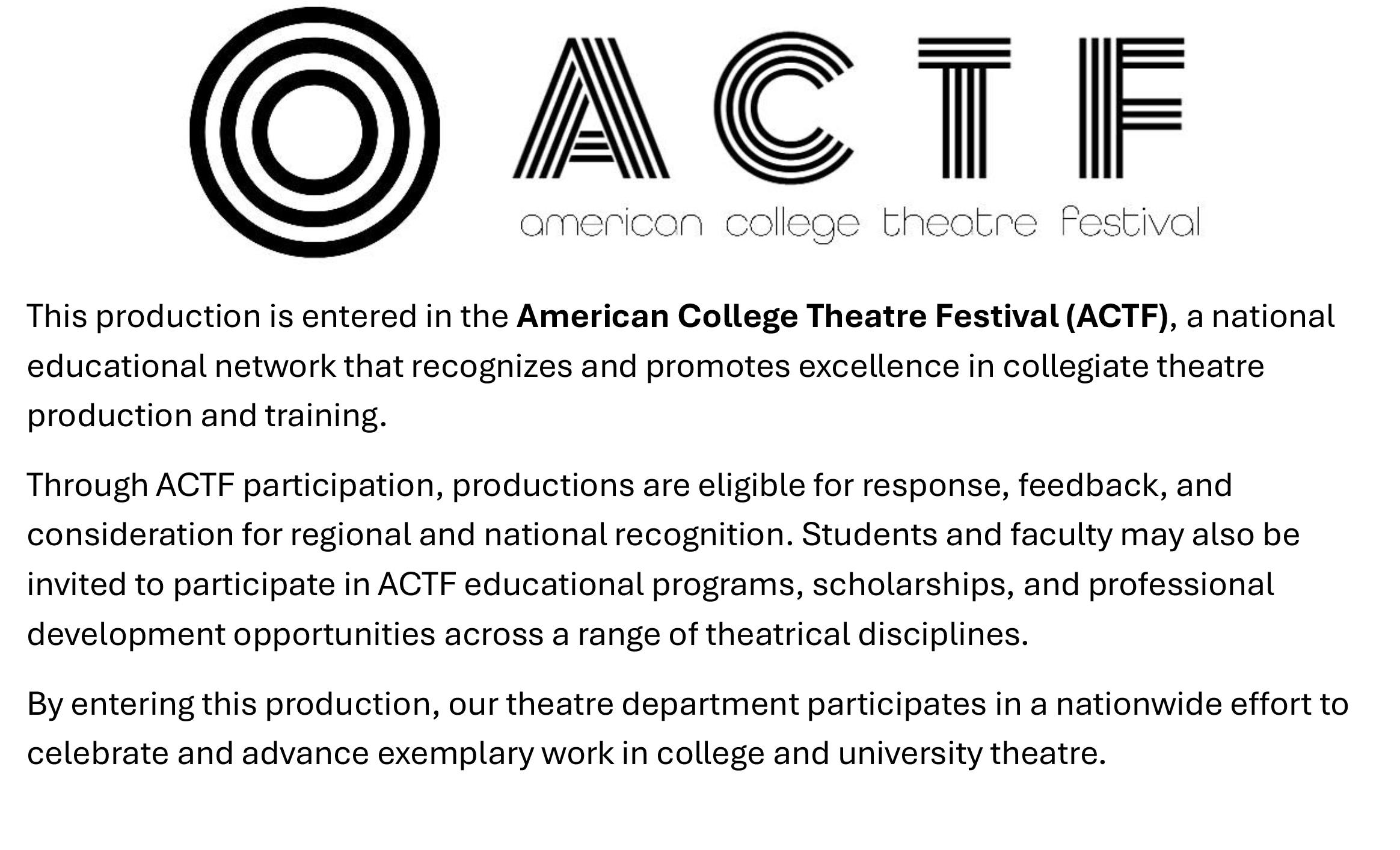 ACTF Sponsorship Ad