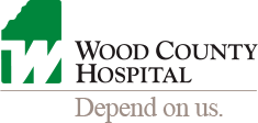 Wood County Hospital Logo and Link to Emergency Services
