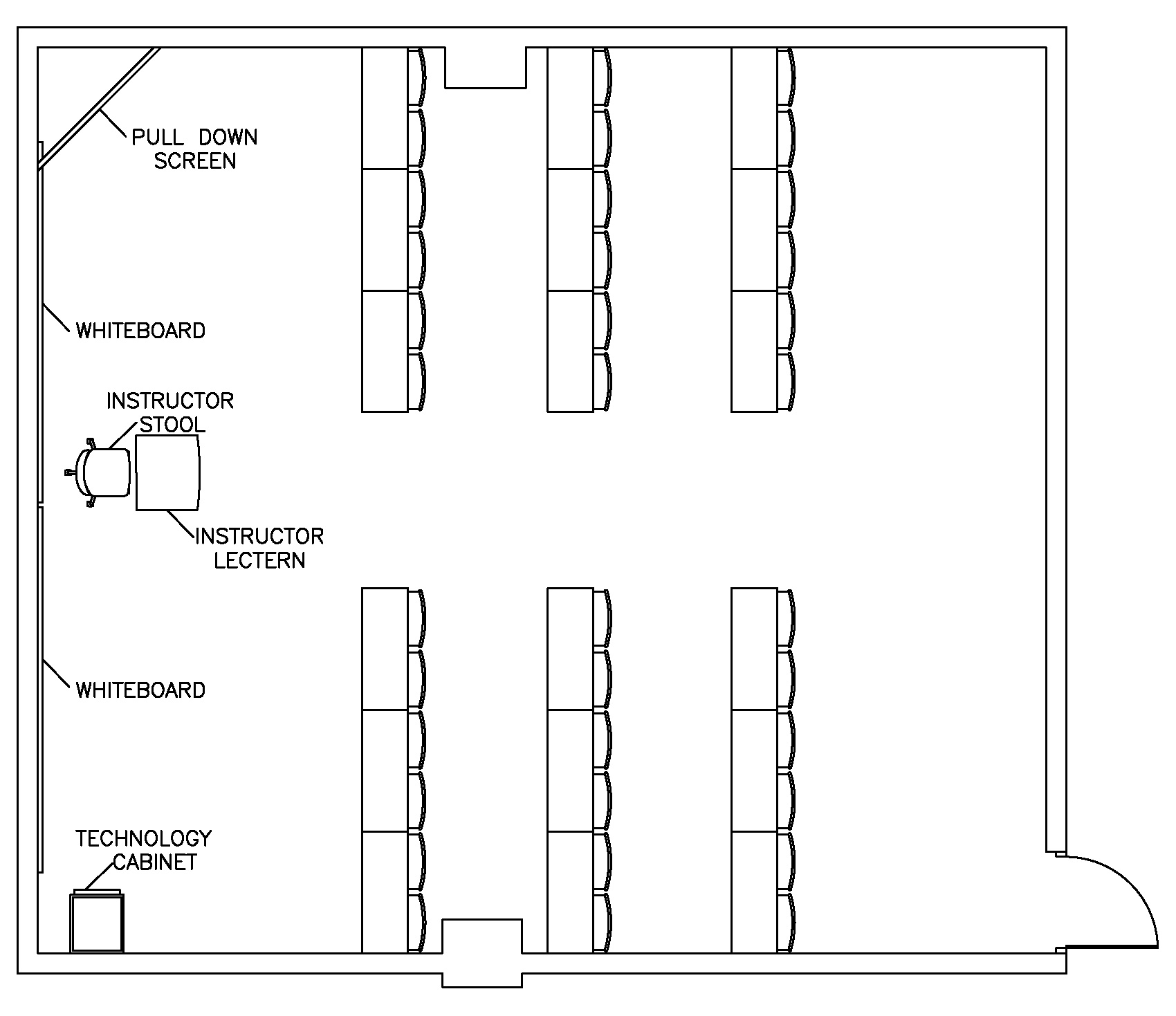 Central Hall Diagram