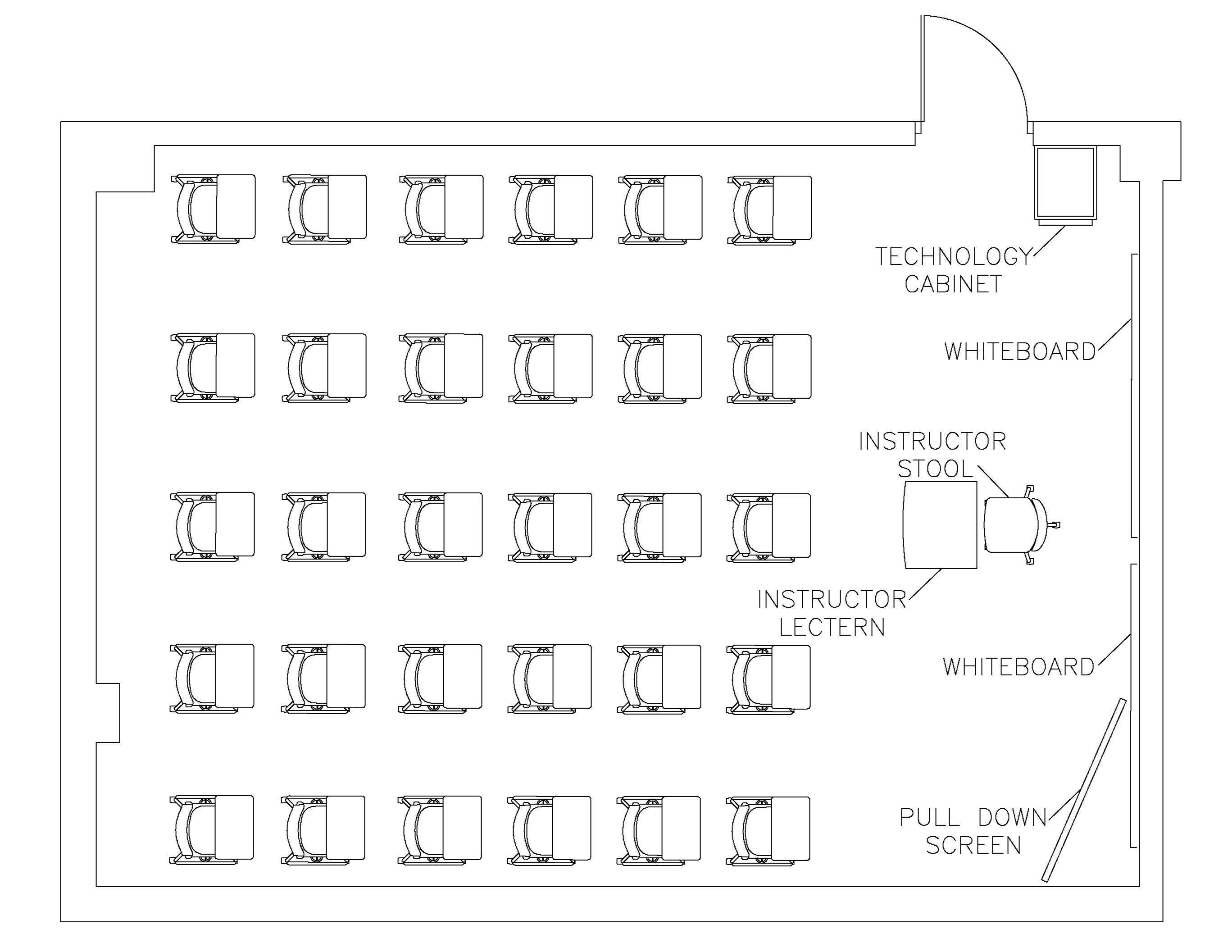Central Hall 102 Diagram