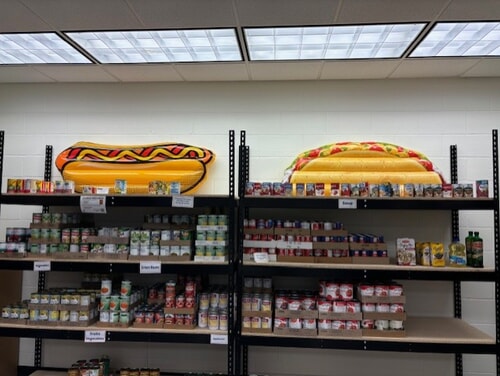 full shelves