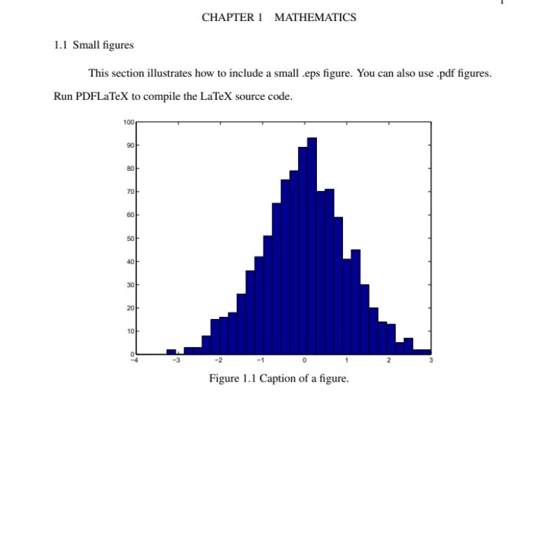 Bar graph with the restuls of running the command would look like