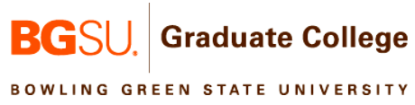 BGSU Graduate College Logo