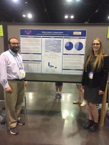 Nora Gulick presenting with Dr. Archer at the 2019 ASHA Convention
