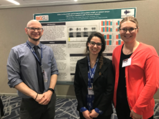 Michaela Natal, Zoe Kriegel, and Dr. Whitfield presenting at the 2018 OSHLA convention