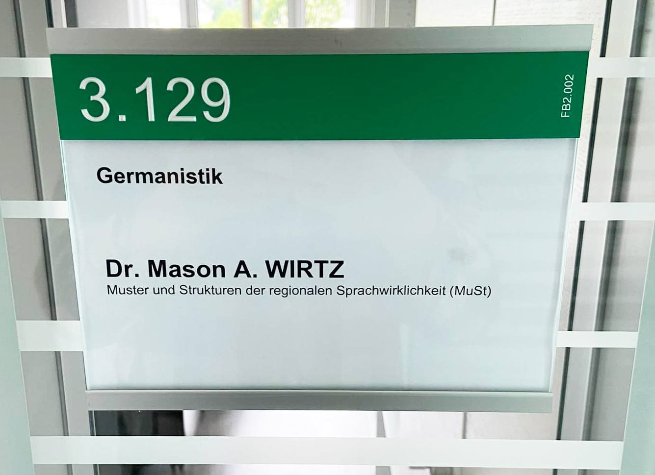 Dr  Mason Wirtz