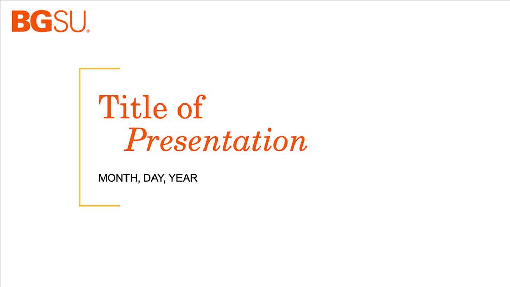 Simple layout powerpoint presentation 