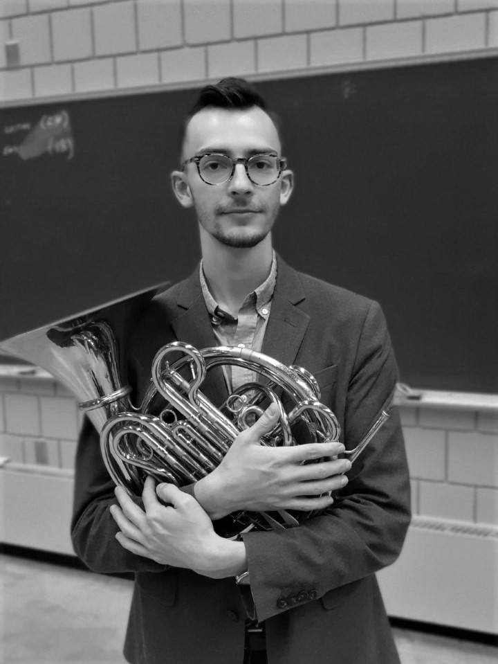 Cory with horn 2 - Cory Brodack