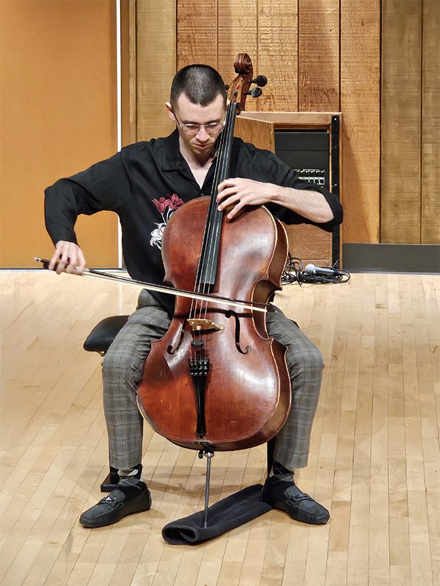 Liam Battle performs Davis's Tableau VIII