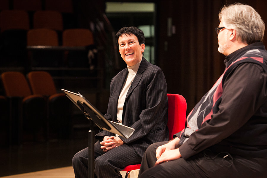 Pulitzer Prize-winning composer Jennifer Higdon '86, '14 (Hon.) was featured in the 2015 New Music Festival.