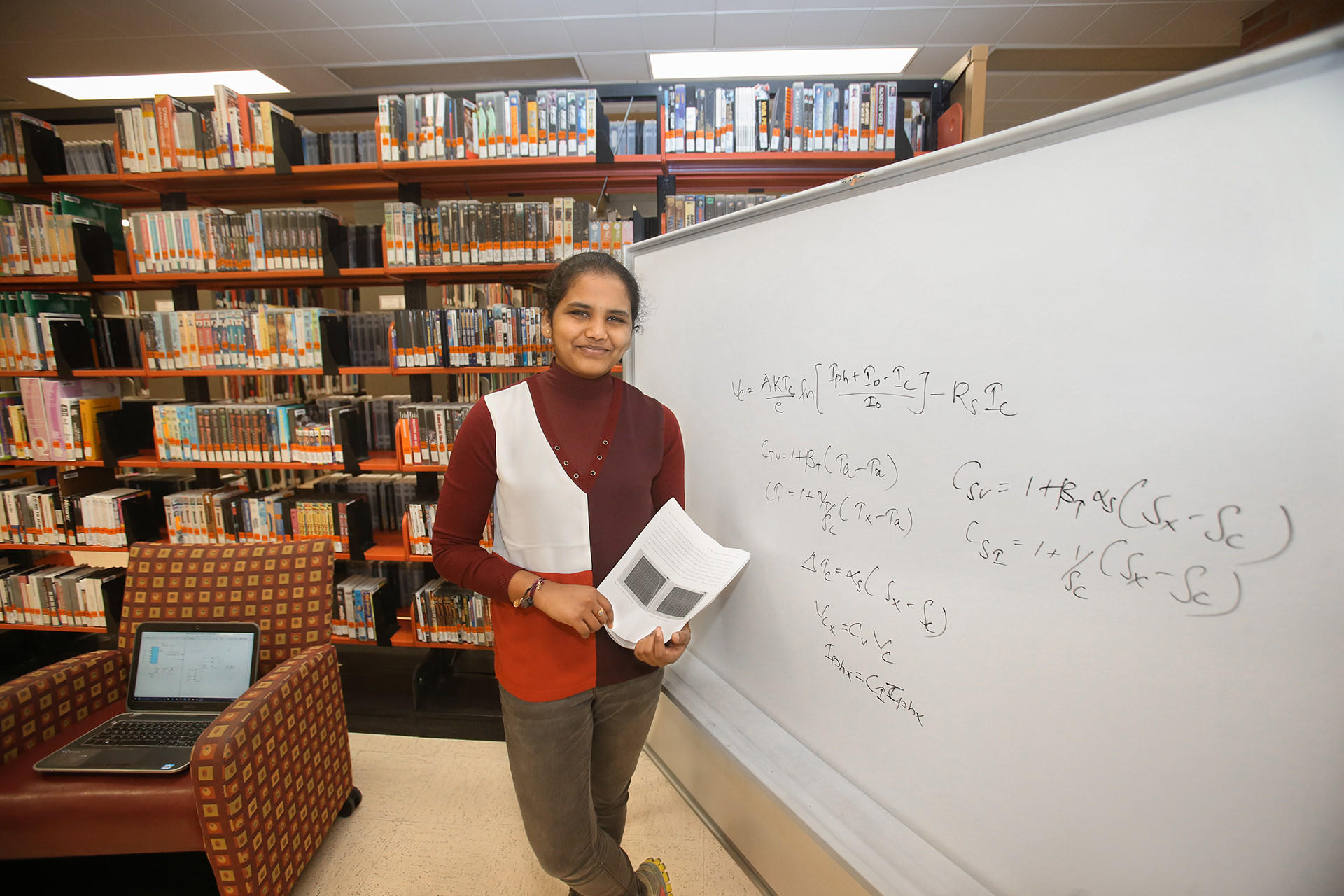 Yogitha Malkireddy of India curiosity from India to Bowling Green State University.