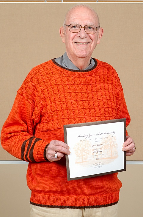 Louis Katzner celebrates 50 years with BGSU