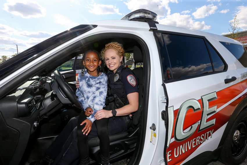 BGSU Police team up with Big Brothers Big Sisters to serve local youth through "Bigs with Badges"