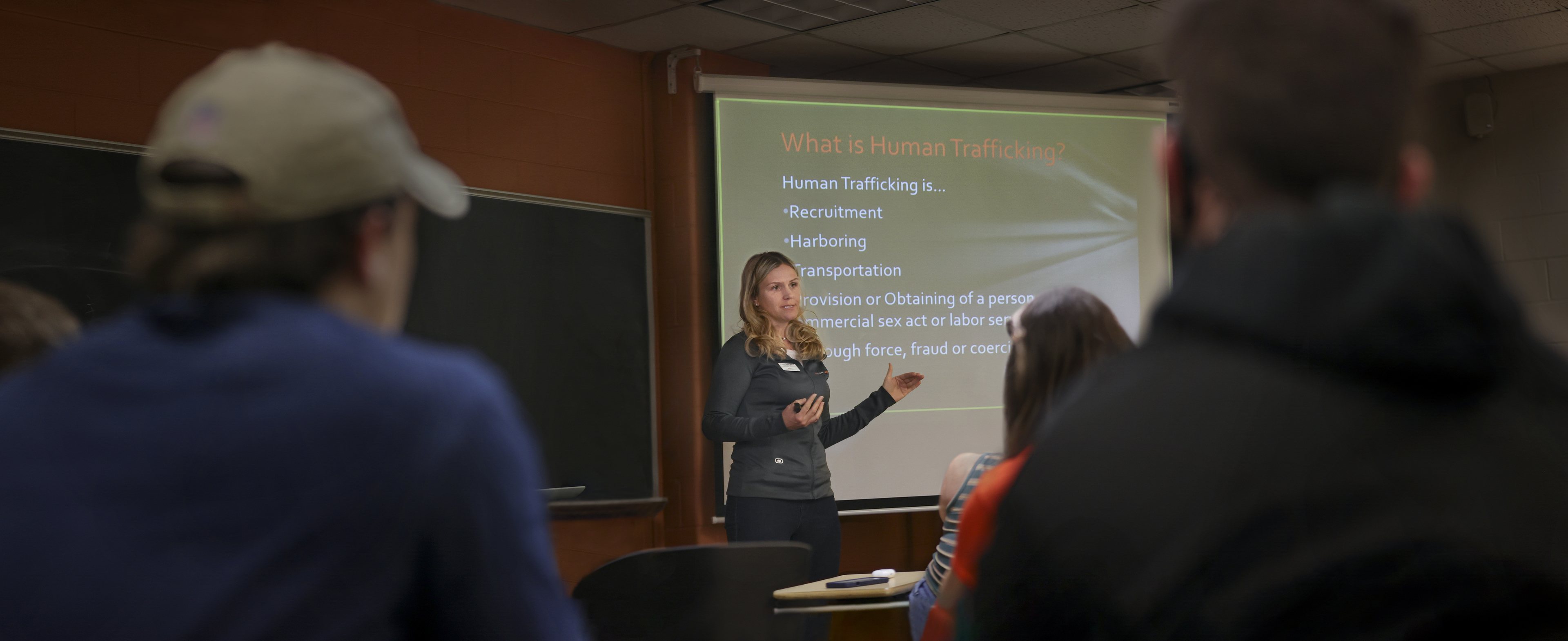 Dr. Lara Wilken- Human Trafficking Lecture