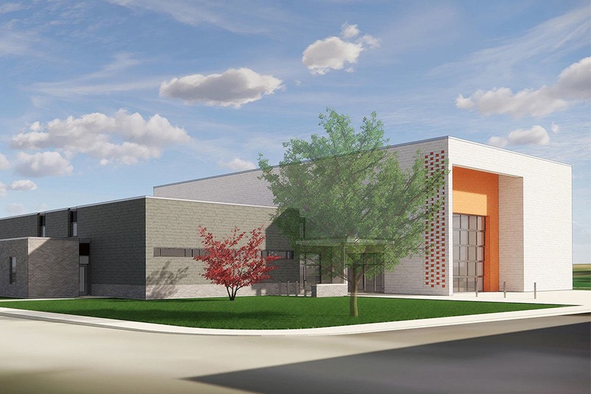Rendering of the School of the Built Environment