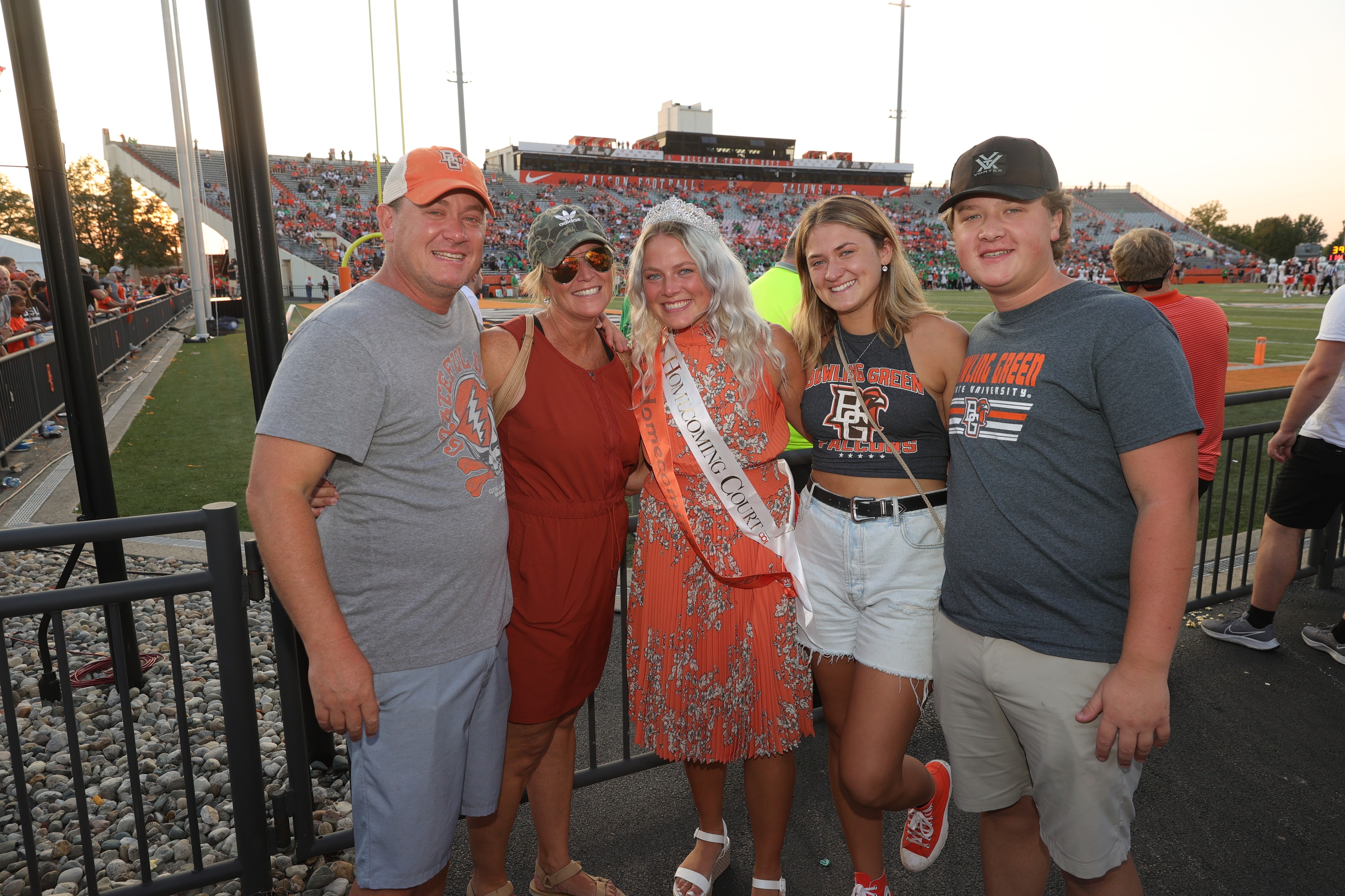 Darren, Renee, Clare, Carly and Calvin Caywood