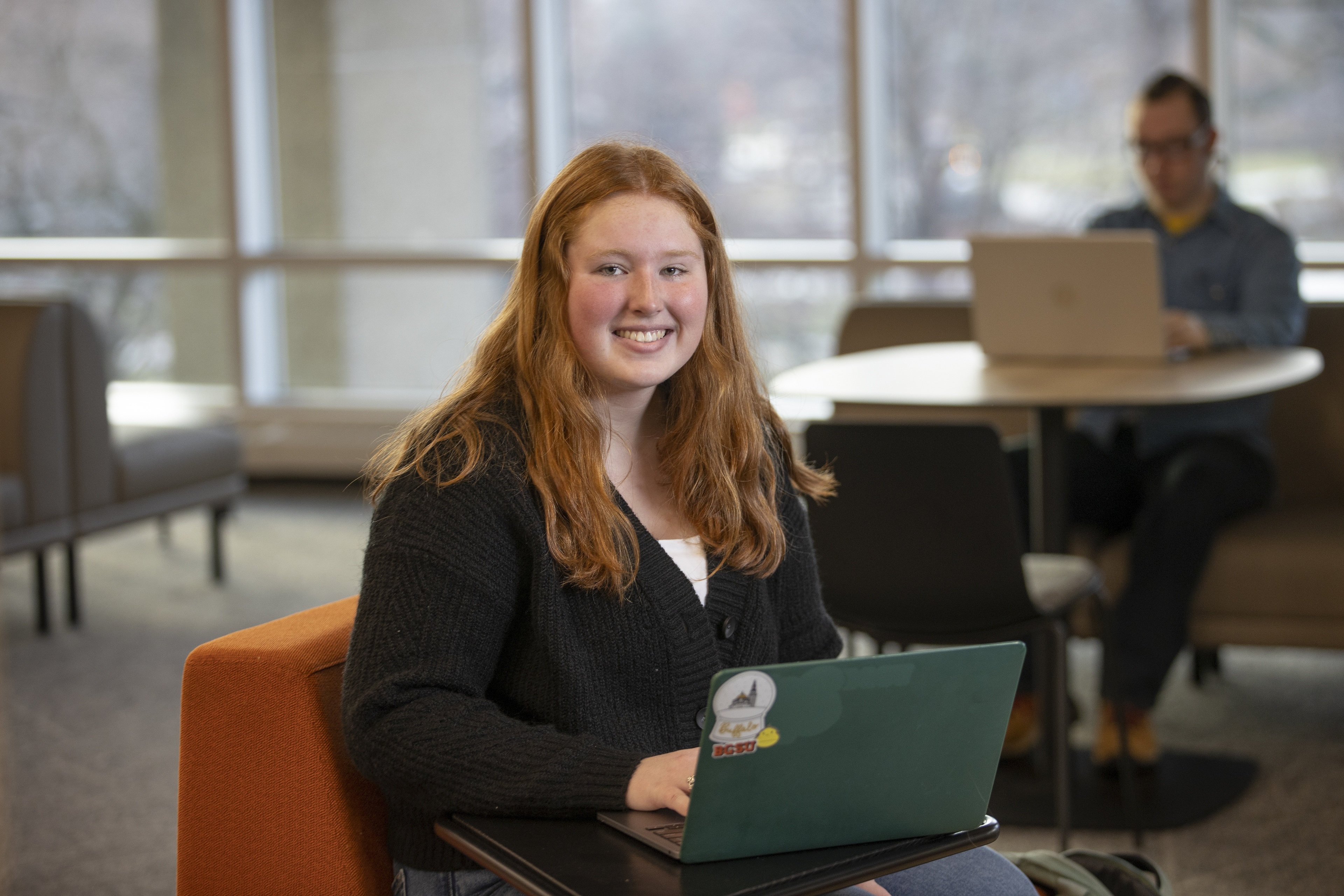 Life Design helped BGSU student Katie Hall reshape her educational journey and discover a new path forward. (Craig Bell/BGSU photo)