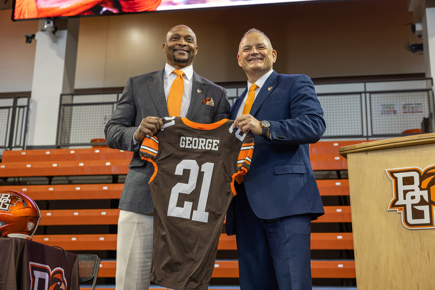 In photos: BGSU welcomes new head football coach Eddie George