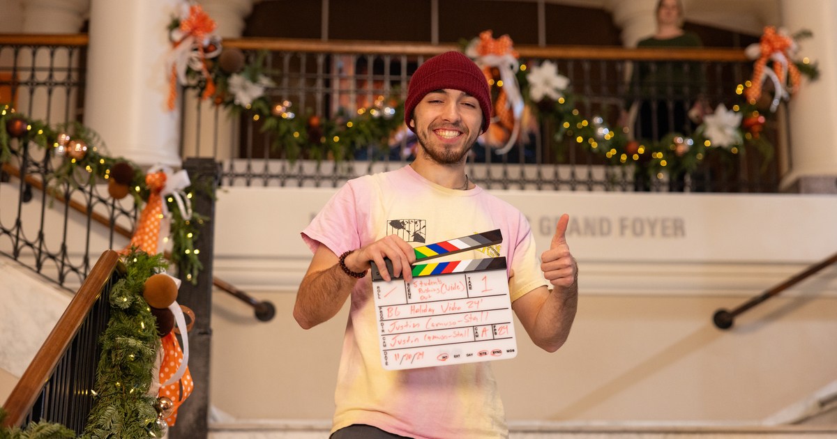 Graduating senior’s short film shows inspirational, career-building journey at BGSU
