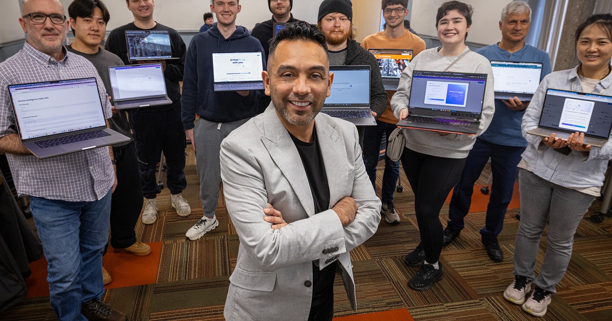 BGSU alumnus partners with alma mater to launch AI "living lab" for students