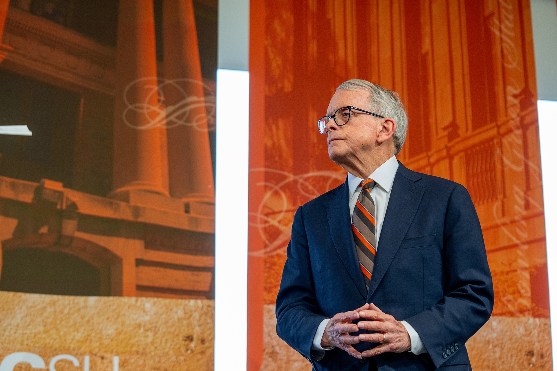 Gov  Mike DeWine visits BGSU