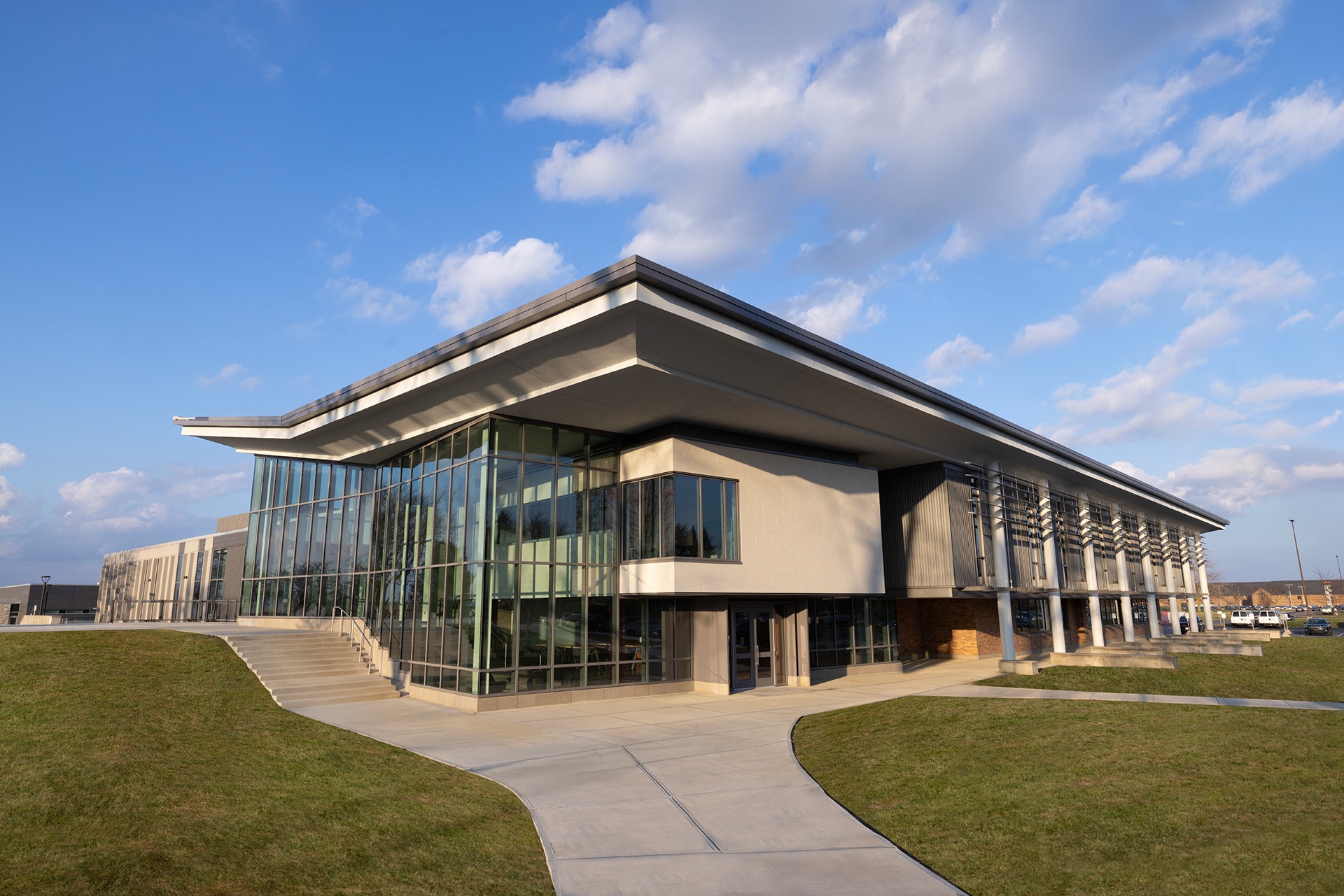 An exterior picture of a building.