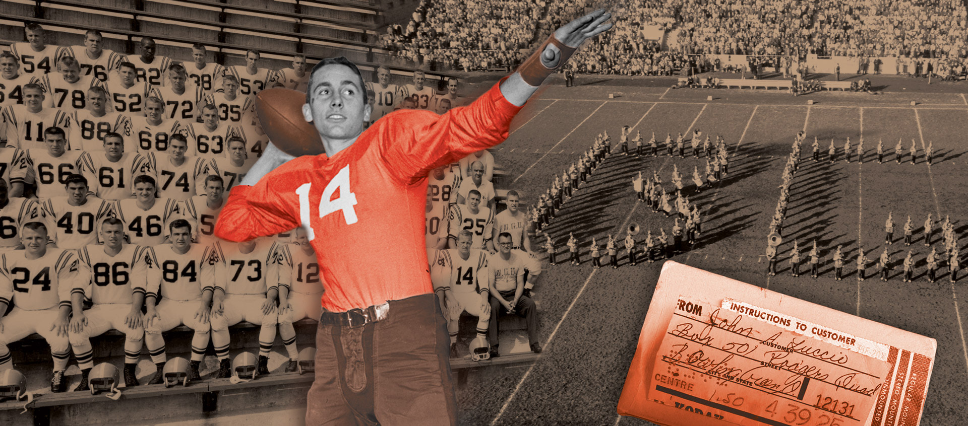 Blast from the past  BGSU reunites alum with lost package from 1959
