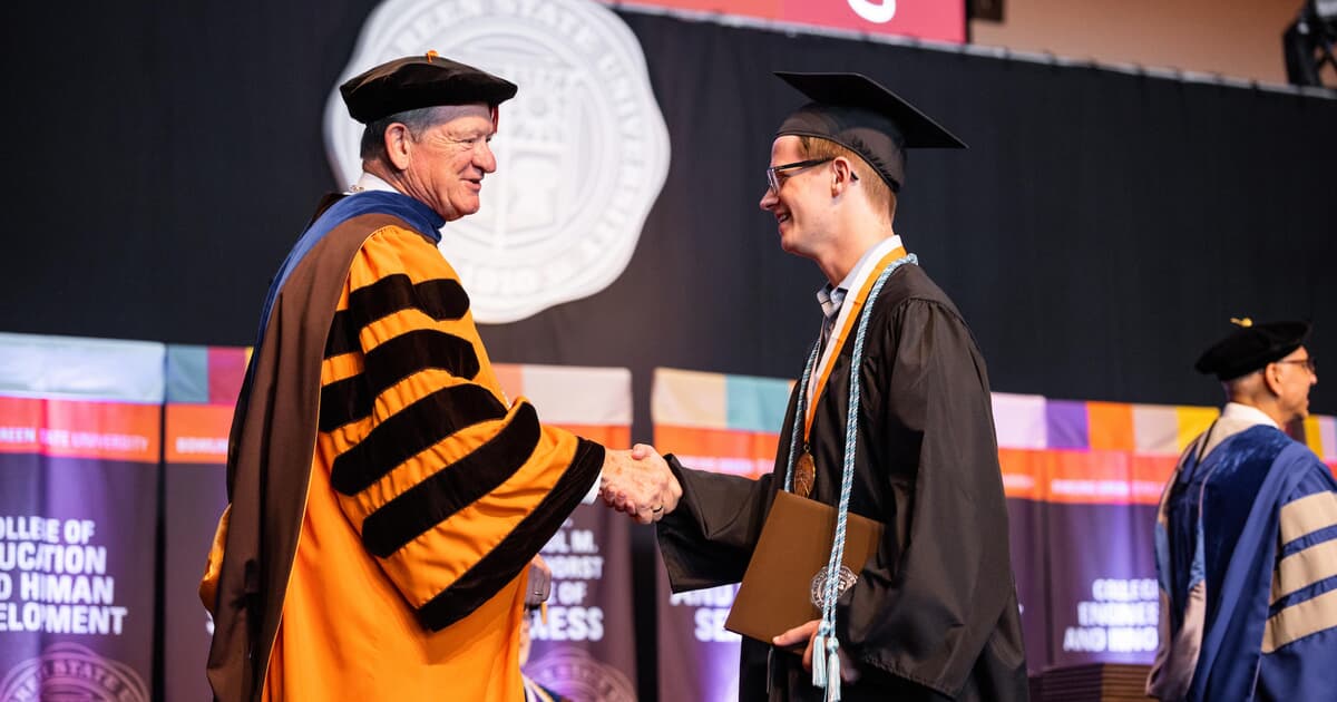 BGSU Honors College student earns bachelor’s degree at 18, prepares to begin doctorate program in the fall
