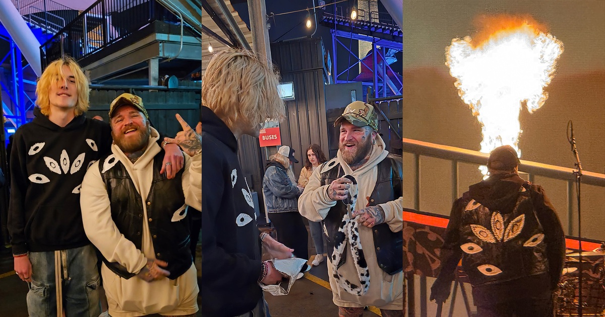 BGSU fashion merchandising student Nate Hughes' brand worn by Teddy Swims, MGK and more