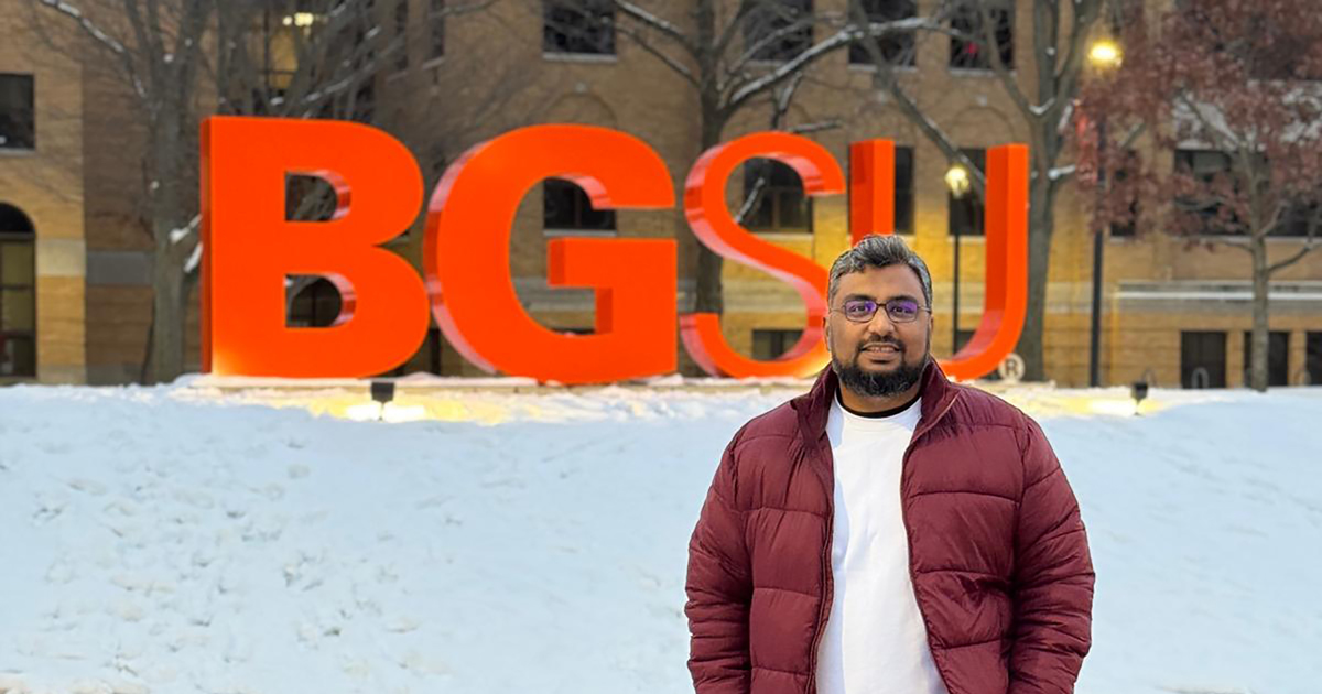BGSU master’s student fields multiple offers from industry giants