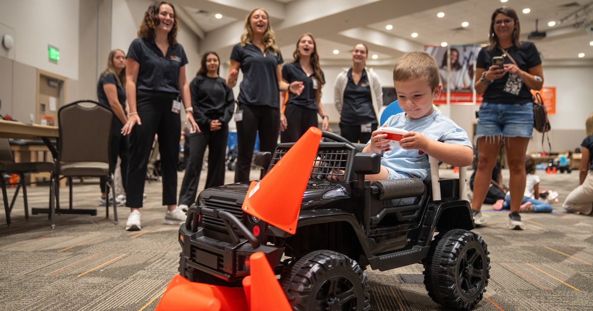 BGSU occupational therapy students create custom-built cars for children with disabilities