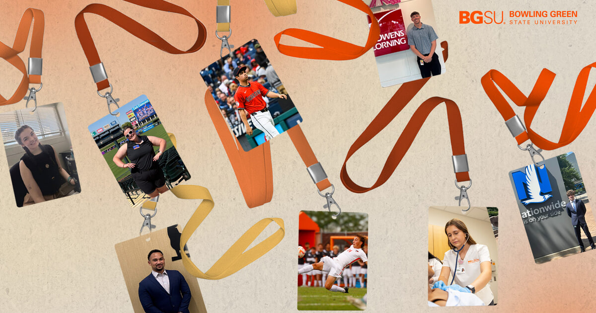 How do Bowling Green State University students gain real-world experience before graduation?