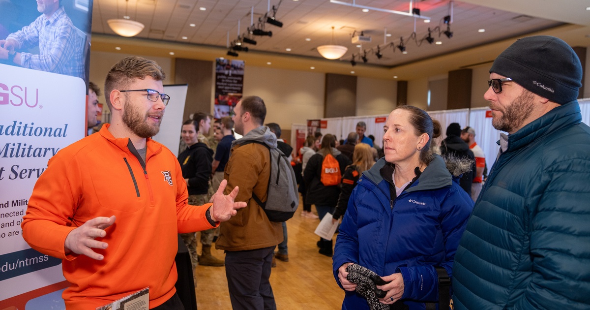 BGSU alumnus and student named Ohio Veteran of the Year