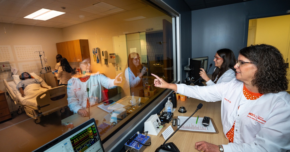 Only at Bowling Green: Nursing program first in Ohio to earn international distinction for simulation-based education