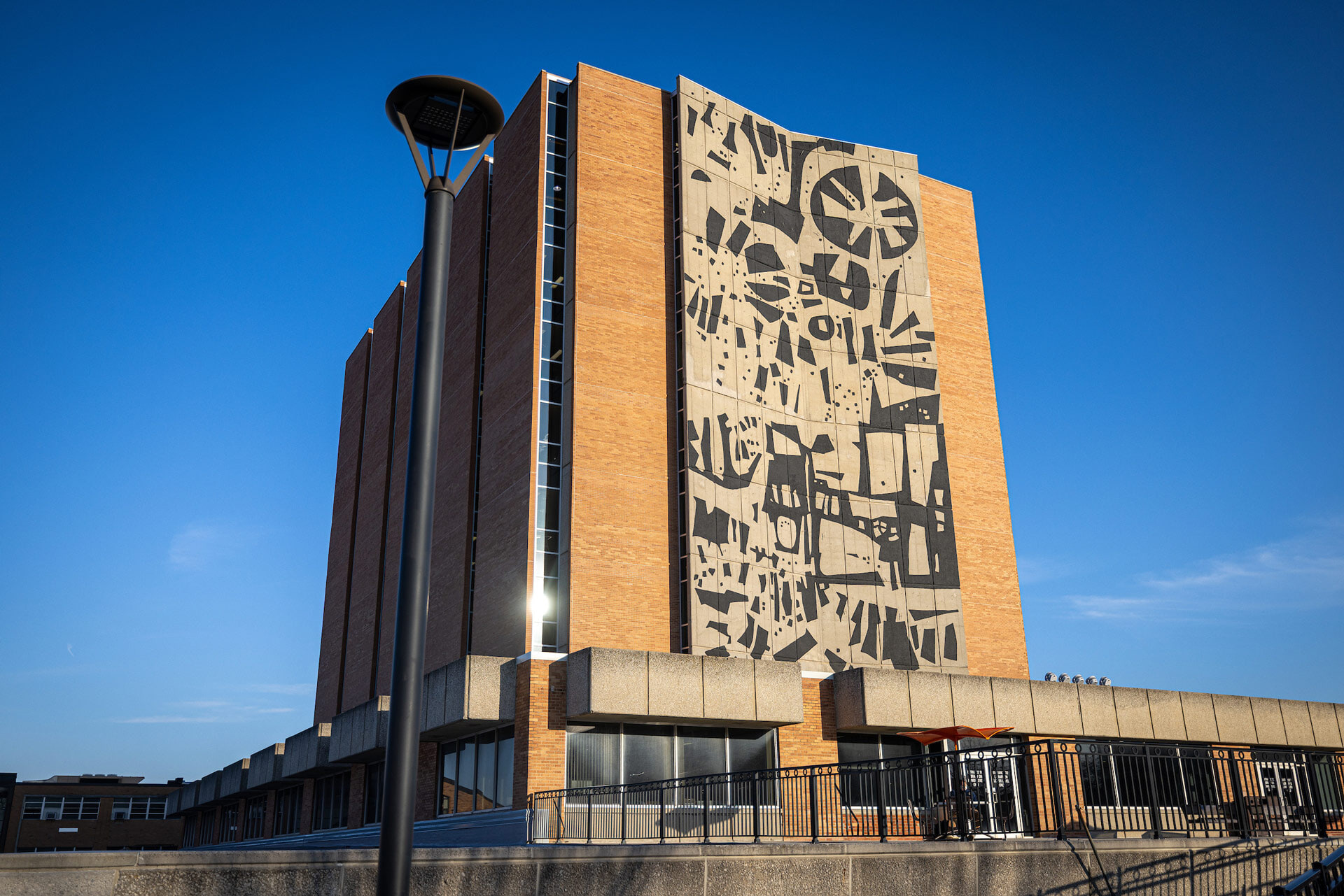 An iconic mural restored