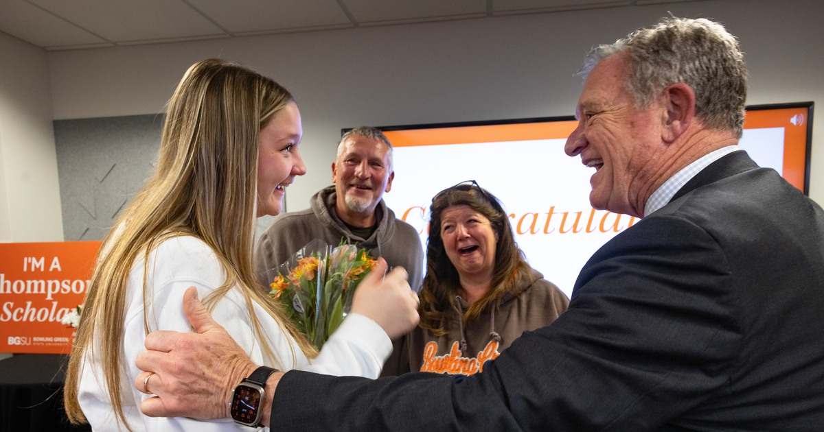 Historic BGSU scholarship program covers nearly all tuition for 200 high-achieving students