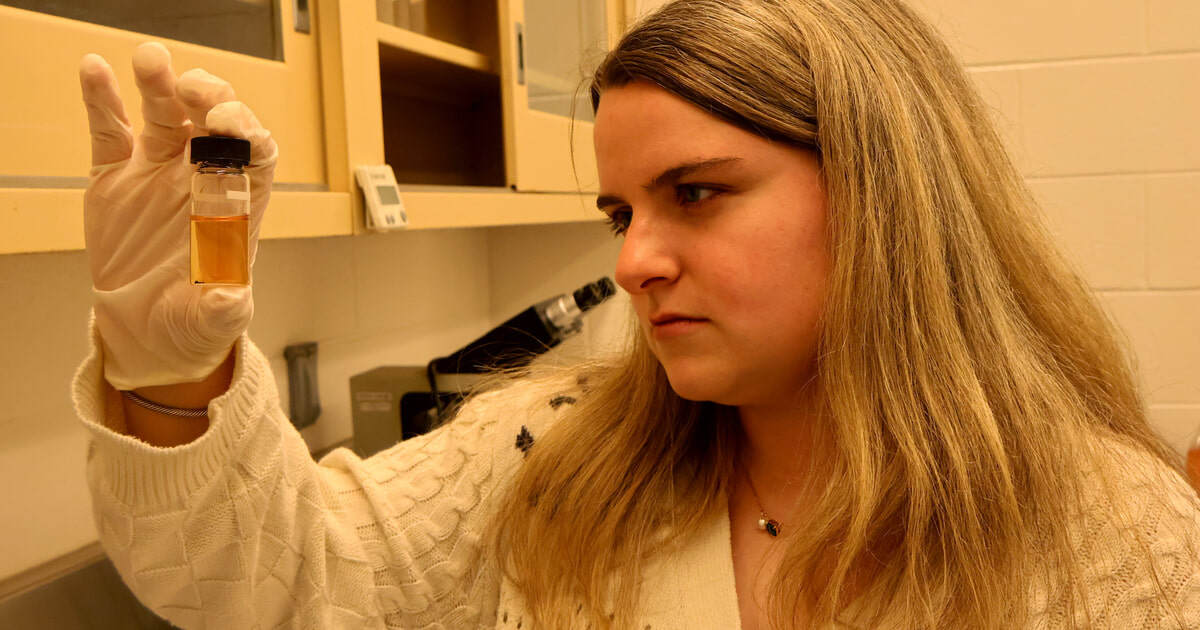 BGSU grad student studying rare freshwater fish that came back from near extinction