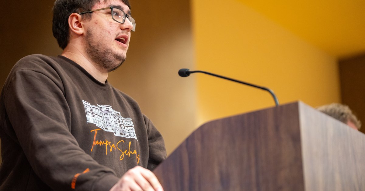 Thompson Scholar credits program for successful college journey