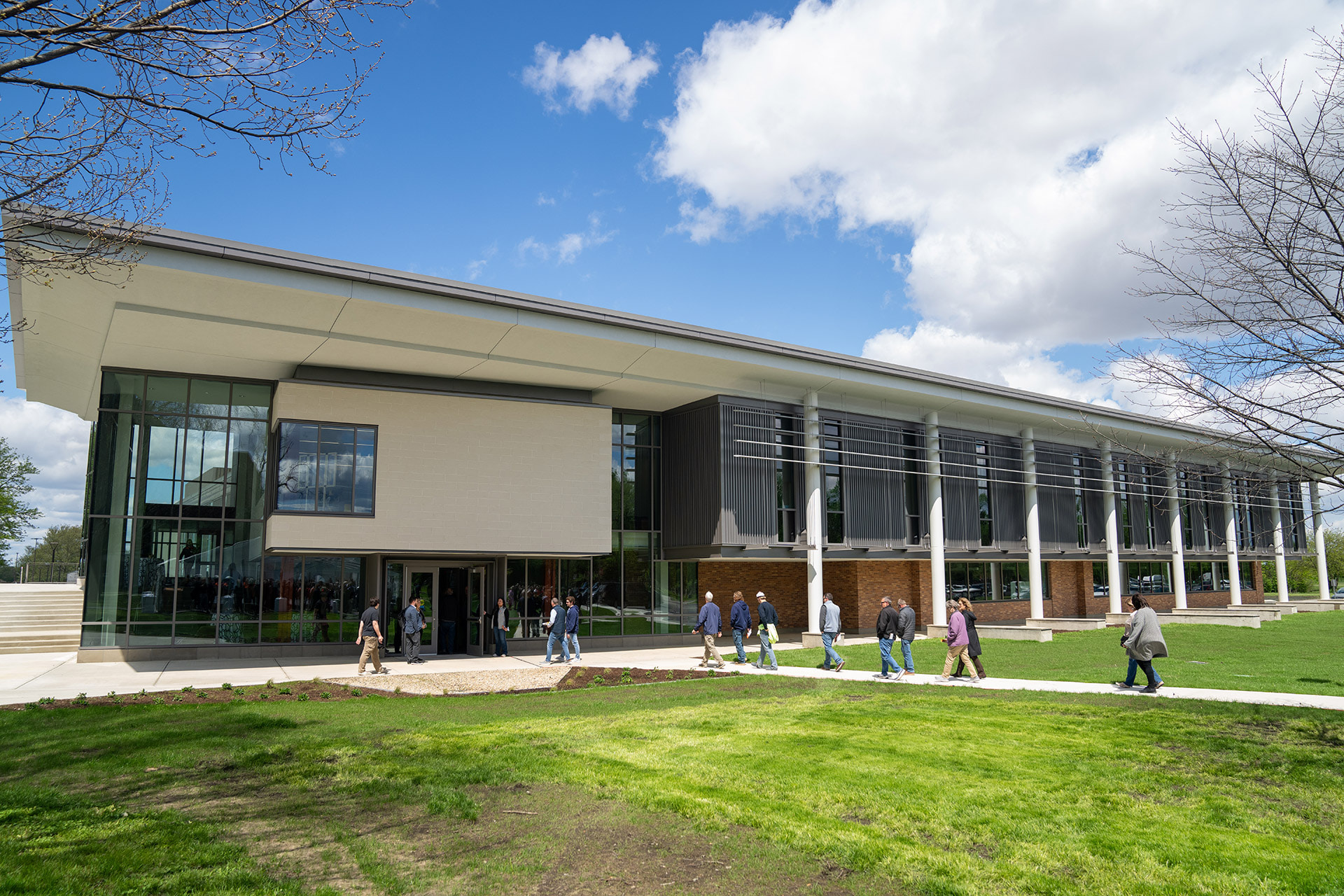 The newly renovated Engineering and Innovation Center on the BGSU campus