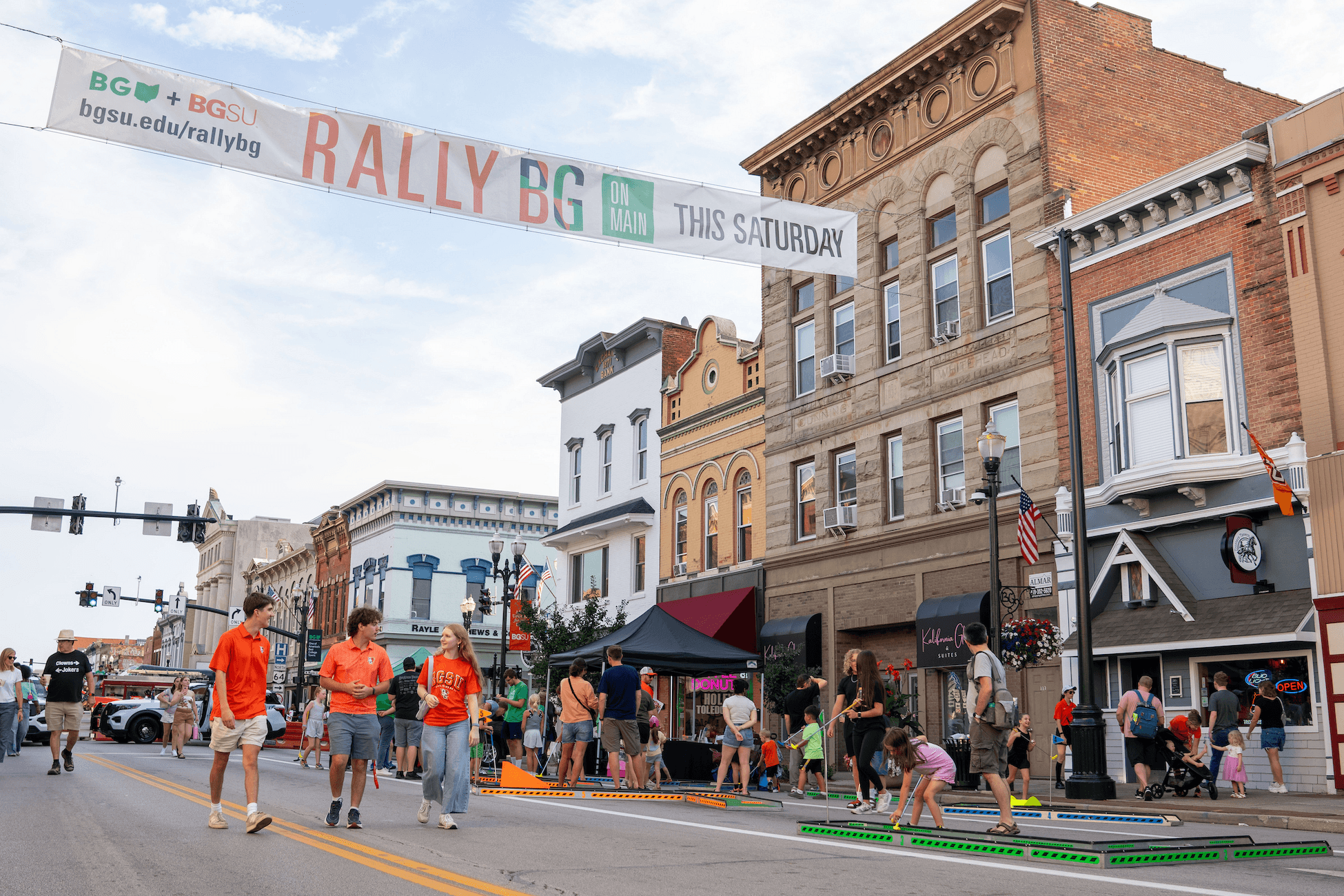 A portrait of downtown Bowling Green.