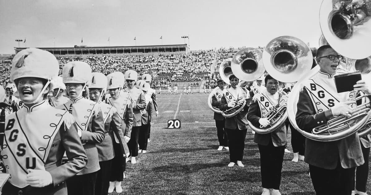 BGSU Band Alumni Society celebrates 50 years at Homecoming