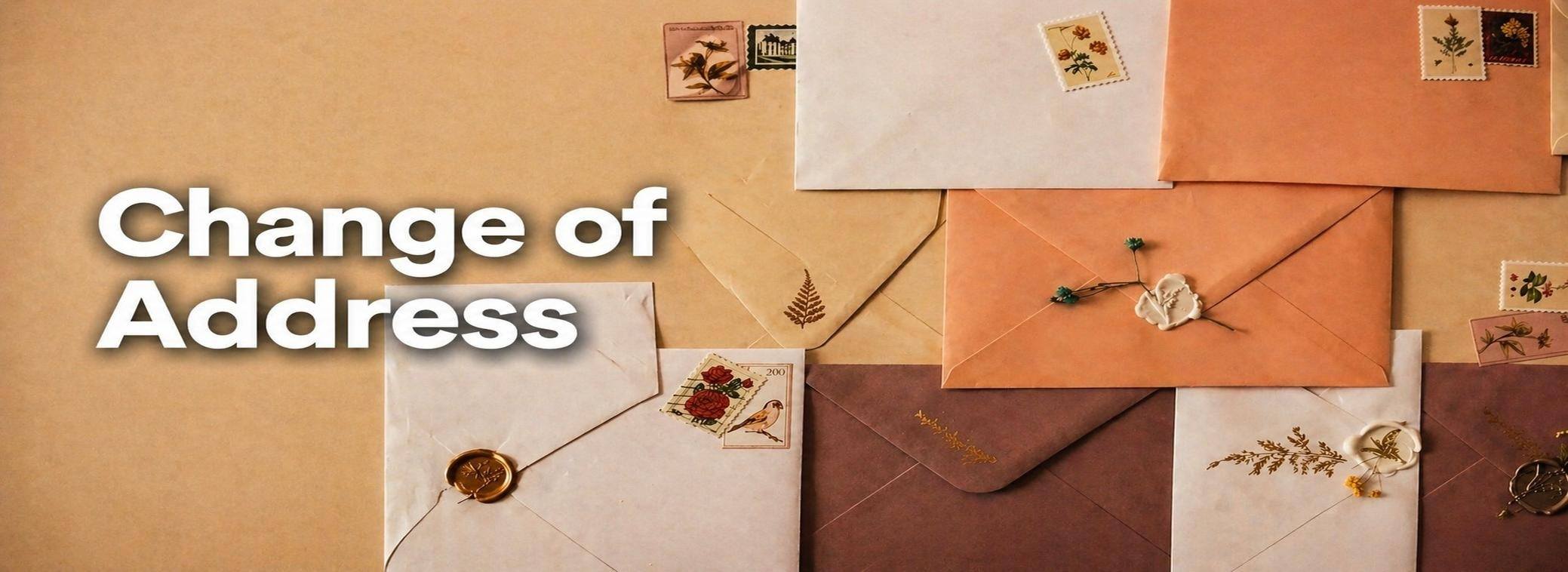 Change of Address Change of Address