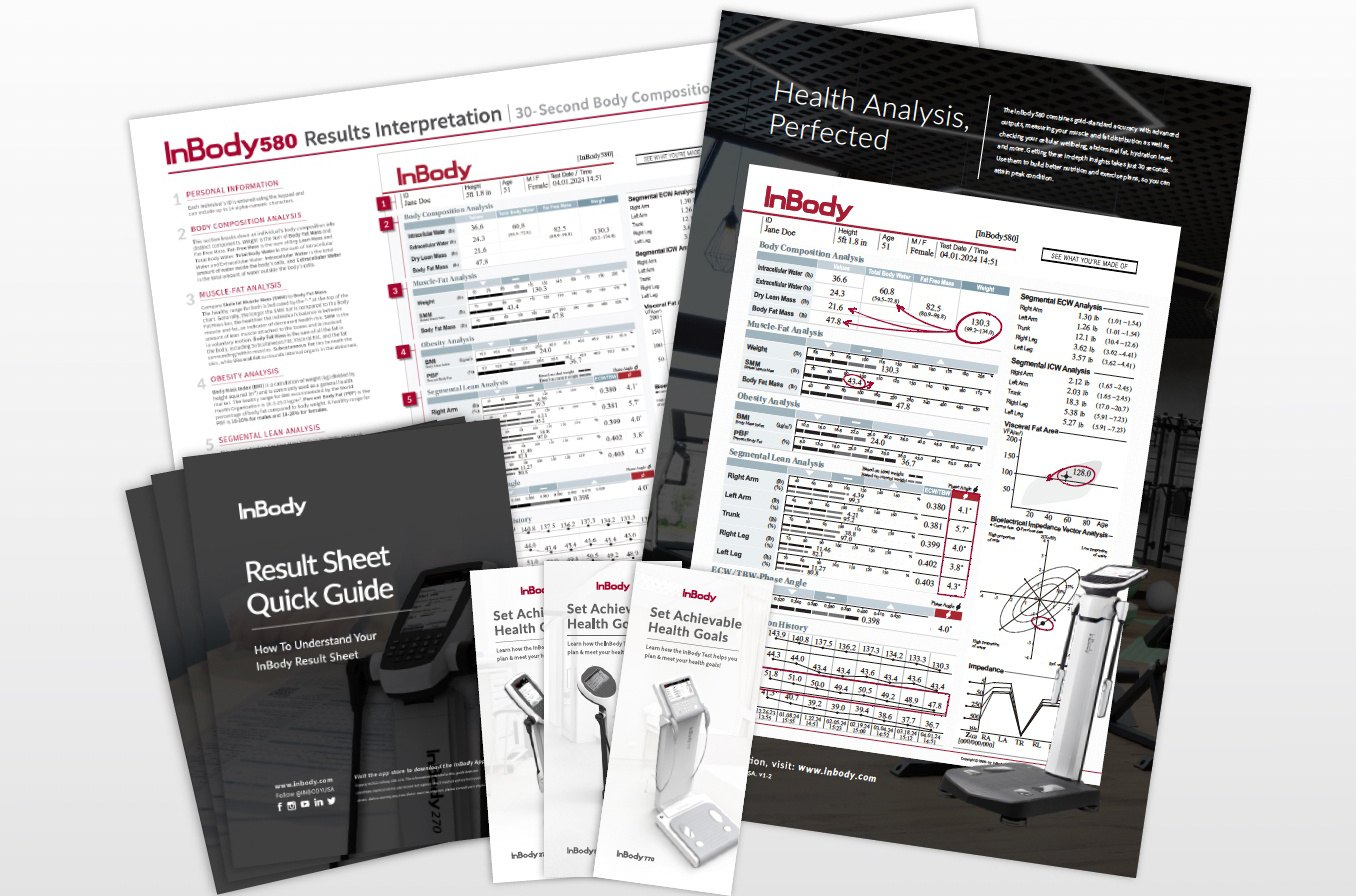 image of inbody assessment documents