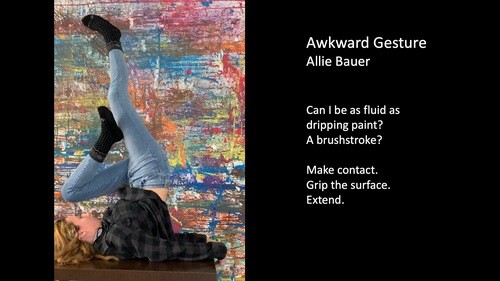 Allie Bauer, Awkward Gestures, 2021