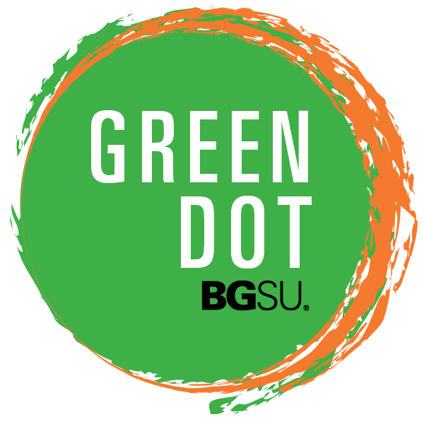 Green-Dot-Sticker-Orange-Logo-Design