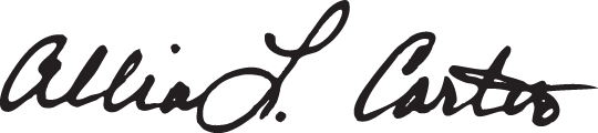 Allia Carter Signature