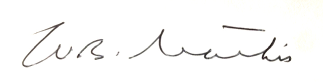 william mathis signature